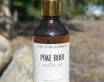 Poke Root Castor Oil