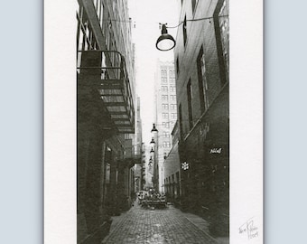 Parker's Alley - Limited Edition - 8x10 FB Silver Gelatin Print