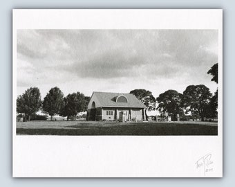 Not a House at Belle Isle - Limited Edition - 8x10 FB Silver Gelatin Print