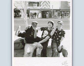 Tres Amigos - Limited Edition - 8x10 FB Silver Gelatin Print