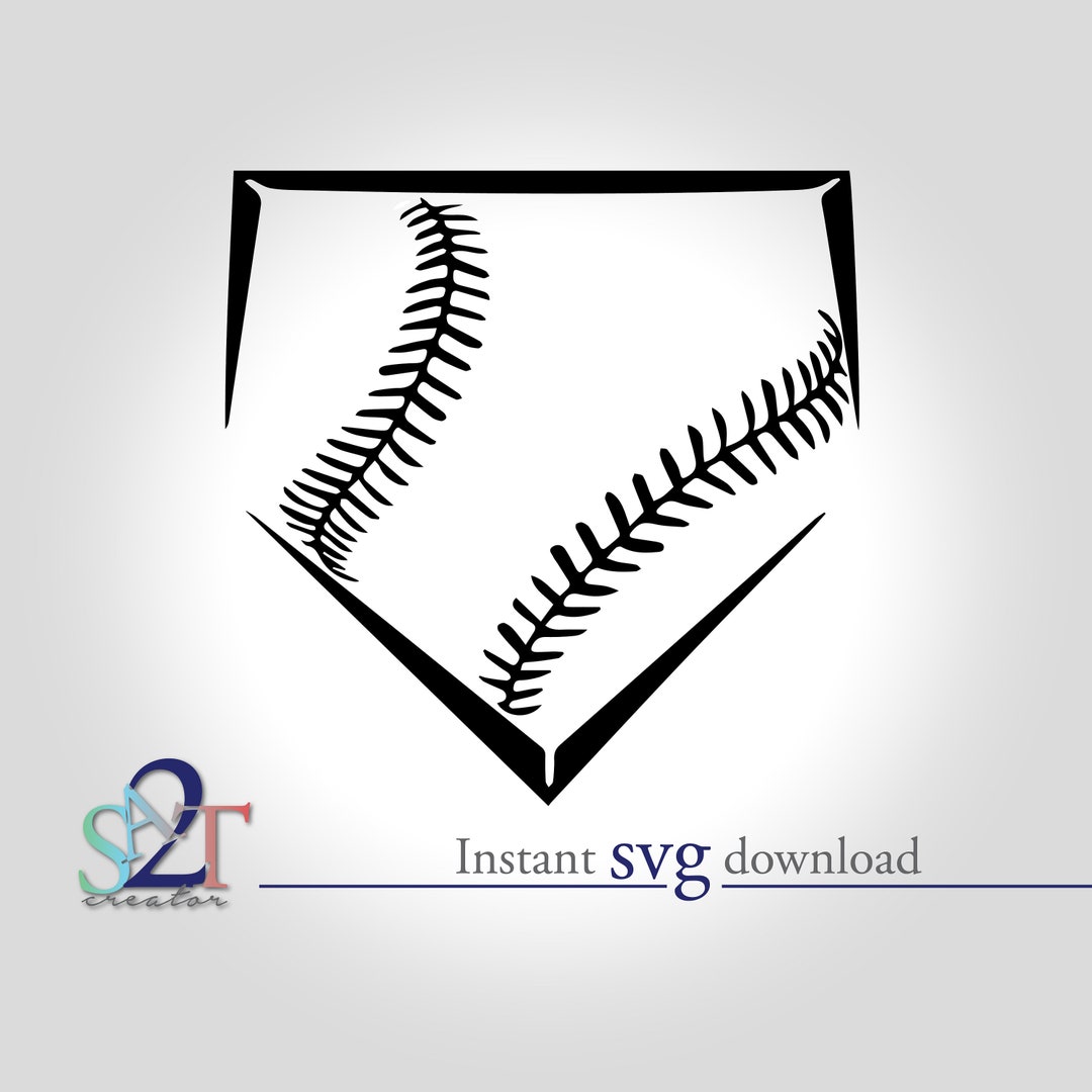 Baseball Home Plate Etsy