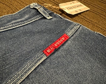 Vintage High Waisted Straight Leg Blue Gossip Denim Jeans