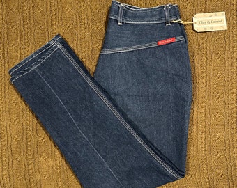 Vintage High Waisted Straight Leg Blue Gossip Denim Jeans