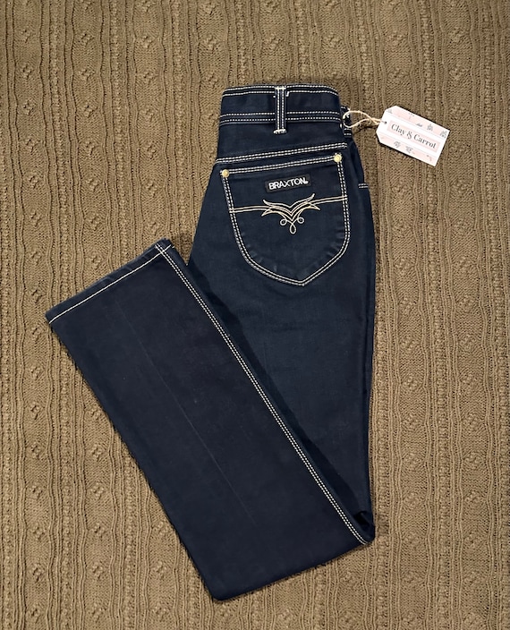 Vintage High Waisted Straight Leg Braxton Denim J… - image 1