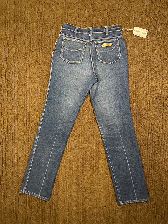 Vintage High Waisted Straight Leg Braxton Denim J… - image 6