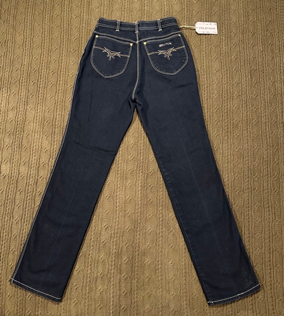 Vintage High Waisted Straight Leg Braxton Denim J… - image 5