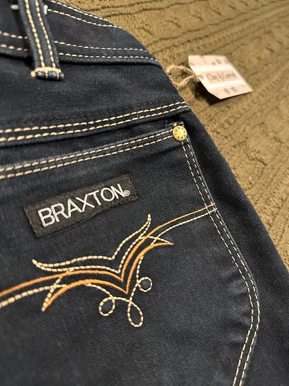 Vintage High Waisted Straight Leg Braxton Denim J… - image 6