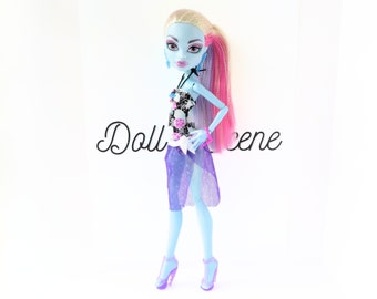 Monster High Doll Abbey Bominable Skull Shores, Collectible Doll, Doll Restoration