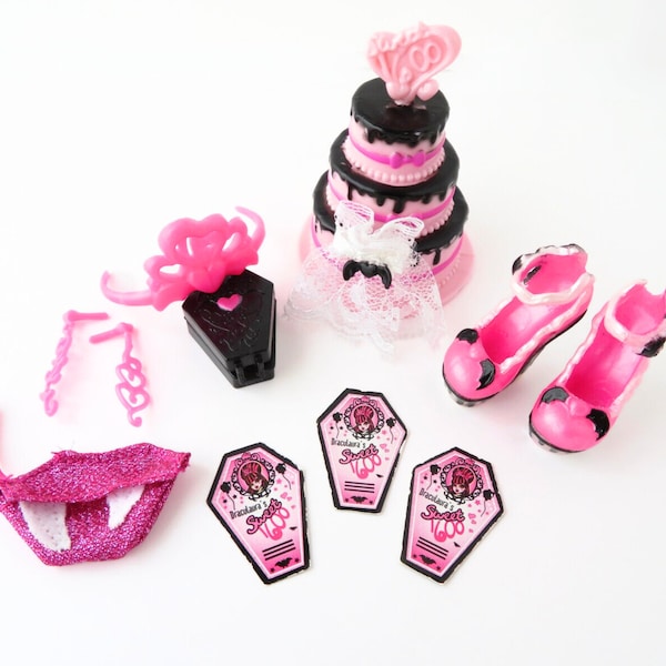 Draculaura Sweet 1600 Accessories Replacement Parts Monster High