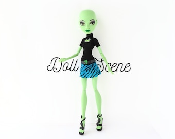 Monster High Doll Create-A-Monster Witch, Collectible Doll, Doll Restoration, Doll Parts