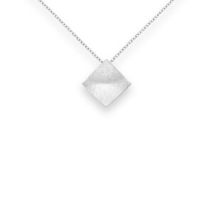 adoré 925 Sterling Silver Matt Rhombus Set