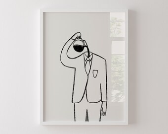 Monday Mood Coffee Print: Espresso Kitchen Wall Art (Digital Download)