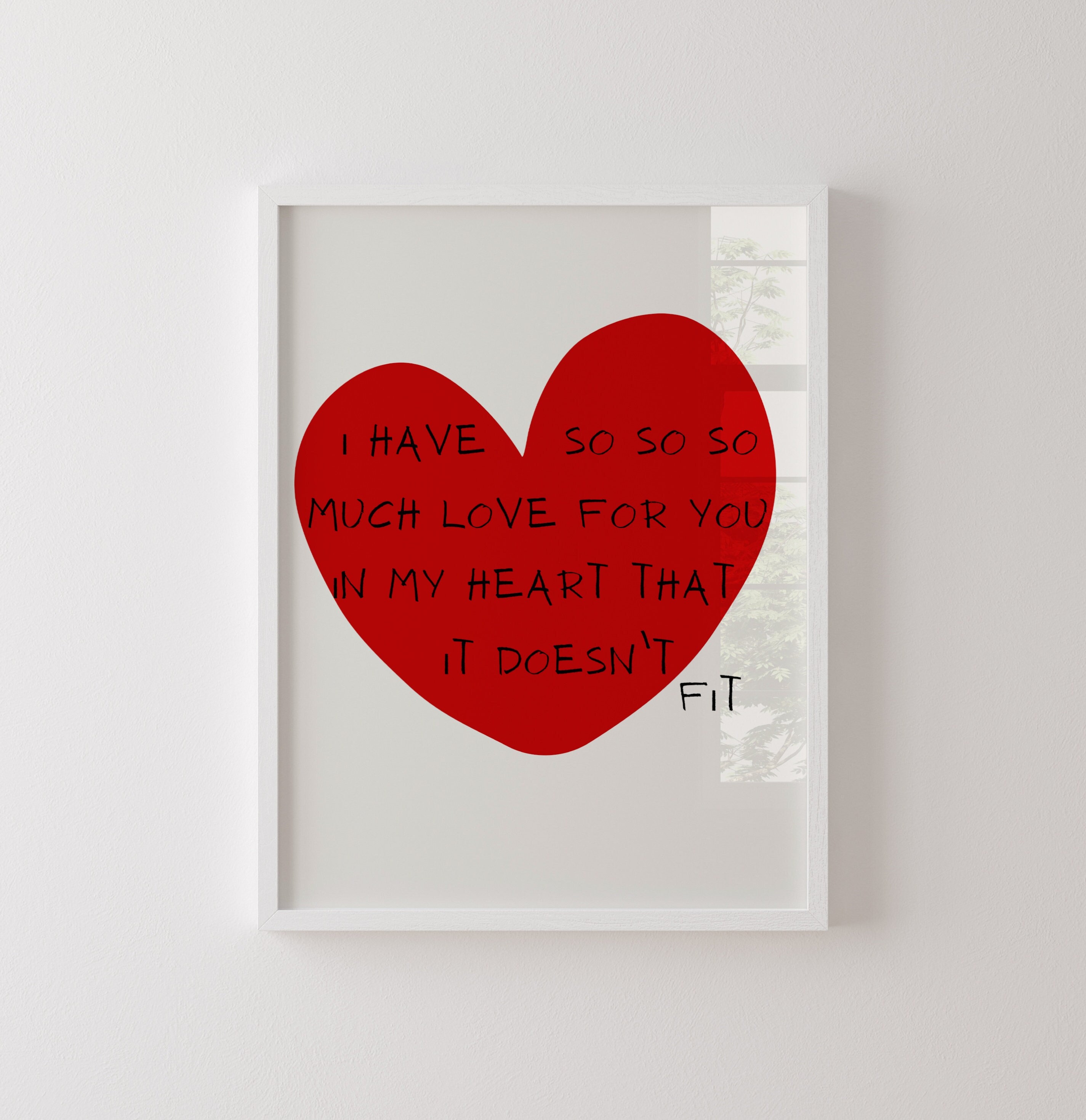 MADO So Much Love poster | Finnish Design Shop