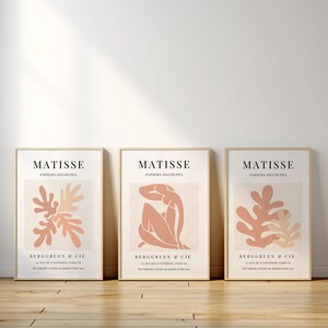 Set of 3 Matisse Prints, Matisse Print Download, Museum Poster, Vintage Gallery Wall, Gallery Wall Art, Bundle Set of 3 Prints, Digital