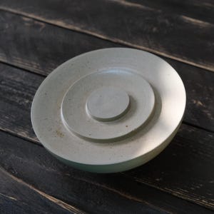 Modern Ceramic Sculpture, Salt Fire Stoneware Sculpture, Artistic Sphere, Original Gift, Unique, Home Decor, Hand Thrown, Tabletop Sculpture
