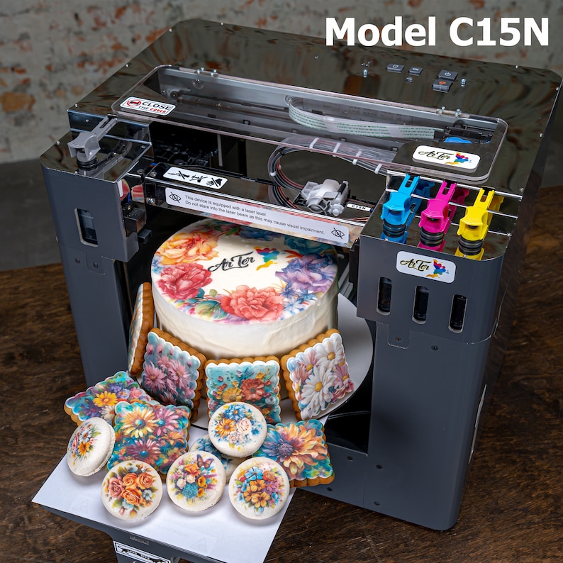 Printer for Confectioner 20x30cm - Printing on Gingerbread, Chocolate ...