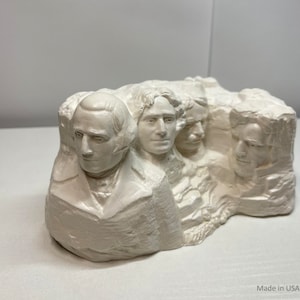 Scultura del Monte Rushmore, porta biglietti da visita, Washington, Jefferson, Roosevelt, Lincoln, statua