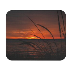 Sea Oats At Daybreak Mouse Pad (Rectangle)