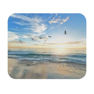 Seagull Beach Mouse Pad (Rectangle)