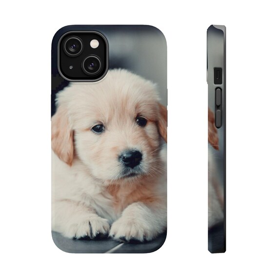 Golden Retriever Phone Case Wallet - Cream Golden Retriever Phone Case Wallet - Cream