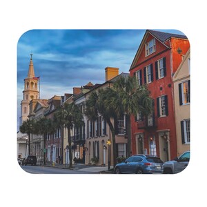 Charleston South Carolina Mouse Pad: King Street Art