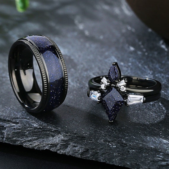Cheap black rings store