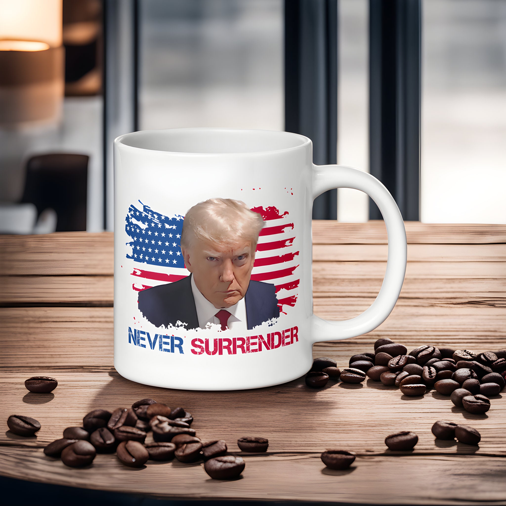 Trumpmugshot Coffee Cup, Trumpmug, Trumpmugshot Mug, Trump Mug Shot ...