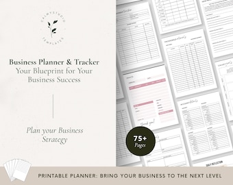 Business Planner Printable | Business Planner PDF | Business Planning | Business Planner | Business Bundle | 2025 Business | Small Business