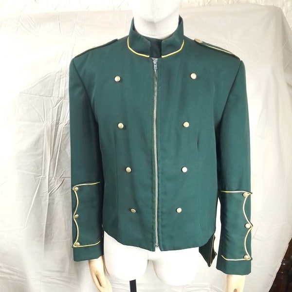 Veste tunique d'uniforme de fanfare australienne des années 60-70 - Fabricant : Hersh Tailors, Richmond