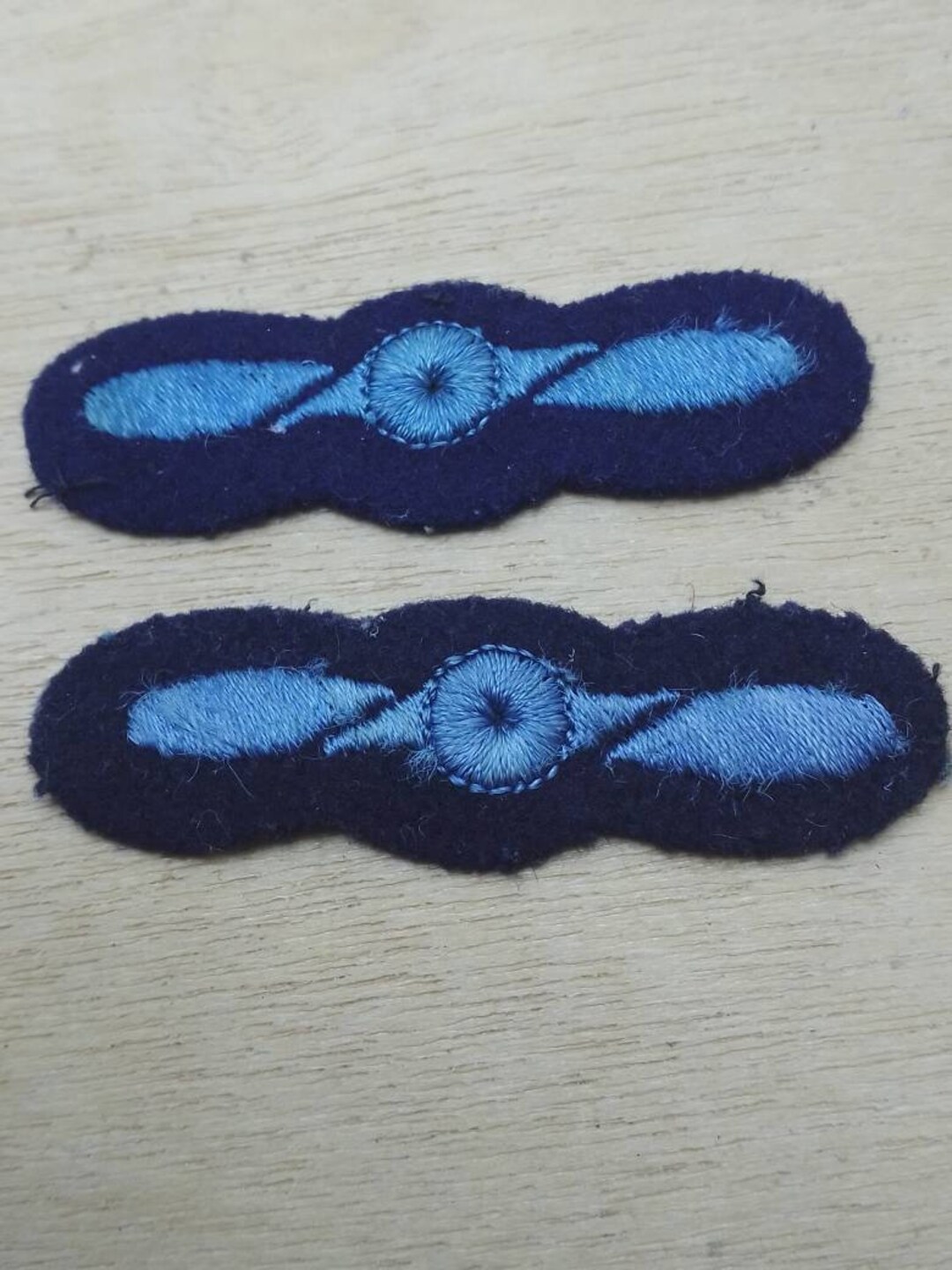 WW2 Royal Australian Air Force Trade Patch Pair Air Mechanic Etsy