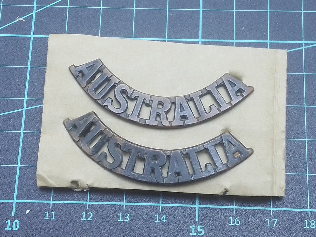 Lot De 5 Insignes D'épaule Armée Australienne Staybrite - Unités Diverses - Militaria