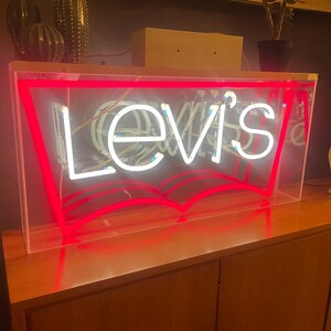 Vintage Levi Sign - Etsy
