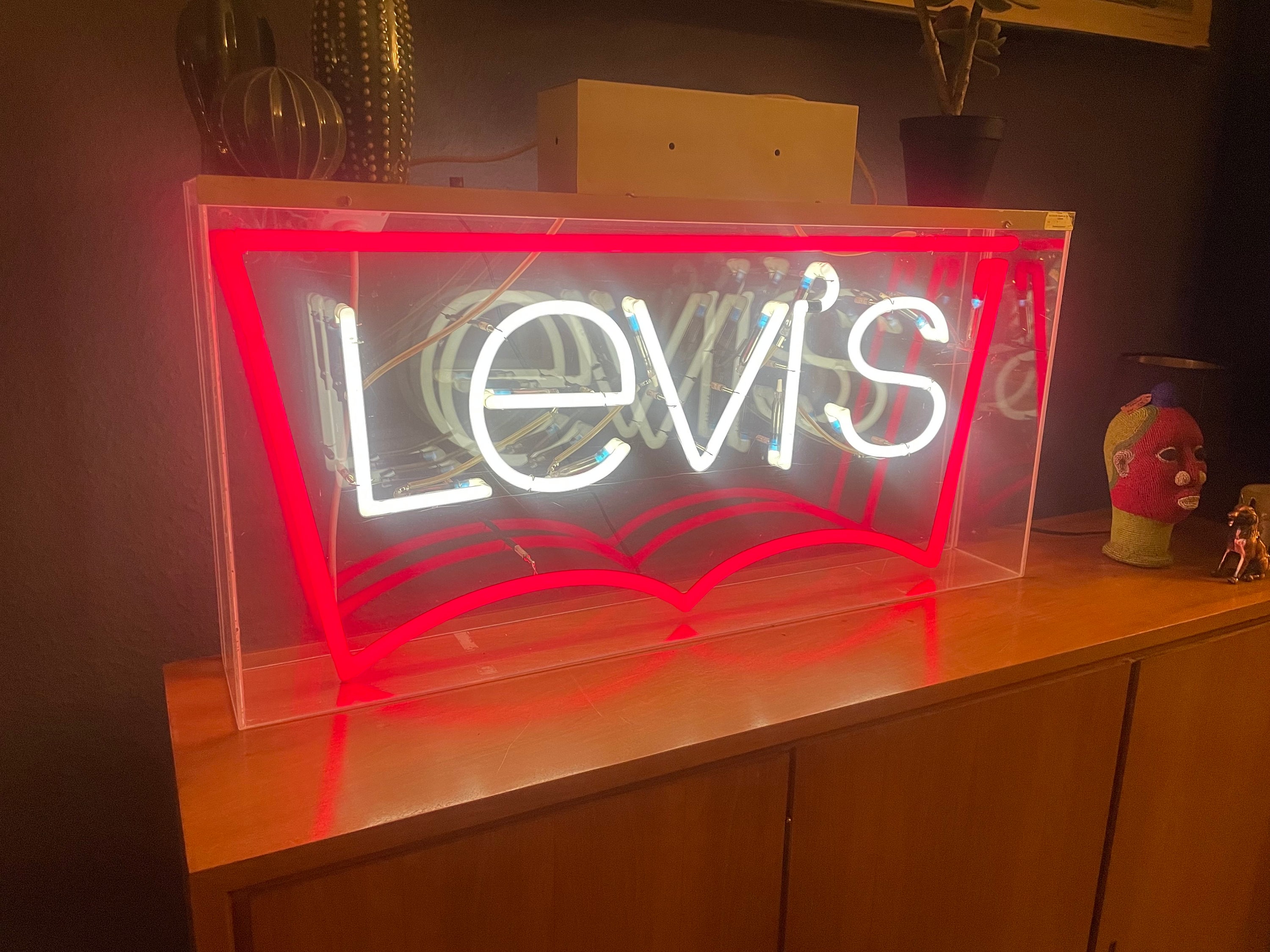 Levi’s ネオンサイン ヴィンテージ品 Levi's ネオンサイン ヴィンテージ品 Levi's 70s STORE DISPLAY