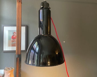 Industrielampe Bauhaus Emaille