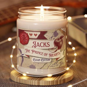 Jacks The Prince of Hearts Once Upon A Broken Heart Harvest Apple Scented Soy Candle, 9oz