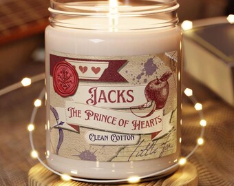 Jacks The Prince of Hearts Once Upon A Broken Heart Harvest Apple Scented Soy Candle, 9oz