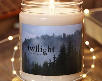 Candela profumata di soia ispirata a Twilight, hoa hoa hoa, Bella Swan, Edward Cullen