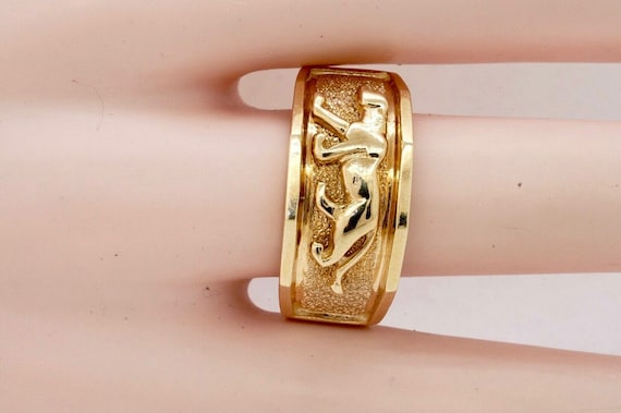 18K Yellow Gold Ring Panther Ring Jaguar Ring Tiger Ring Yellow Gold Ring  Animal Ring Protection Ring Handmade Ring Gift … | Tiger ring, Panther ring,  Tiger jewelry