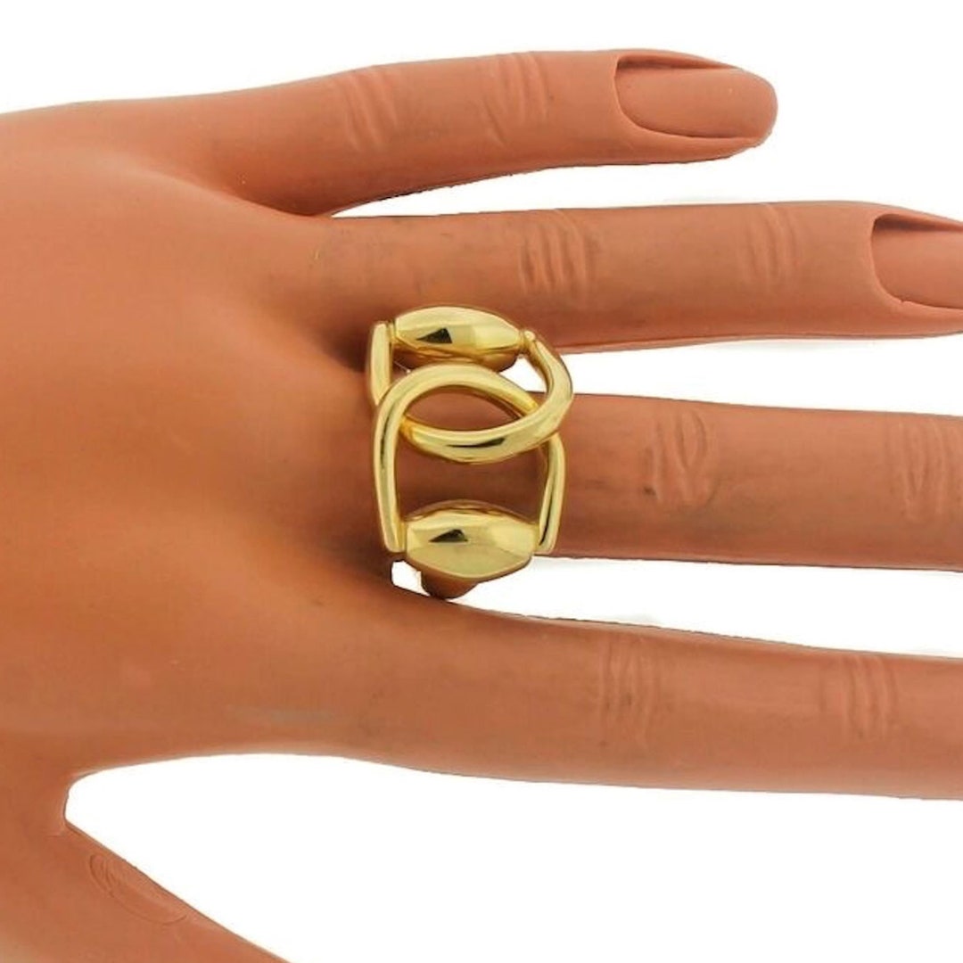 Solid Gold Belt Ring Belt Buckle Ring Chunky Ring Heavy Etsy