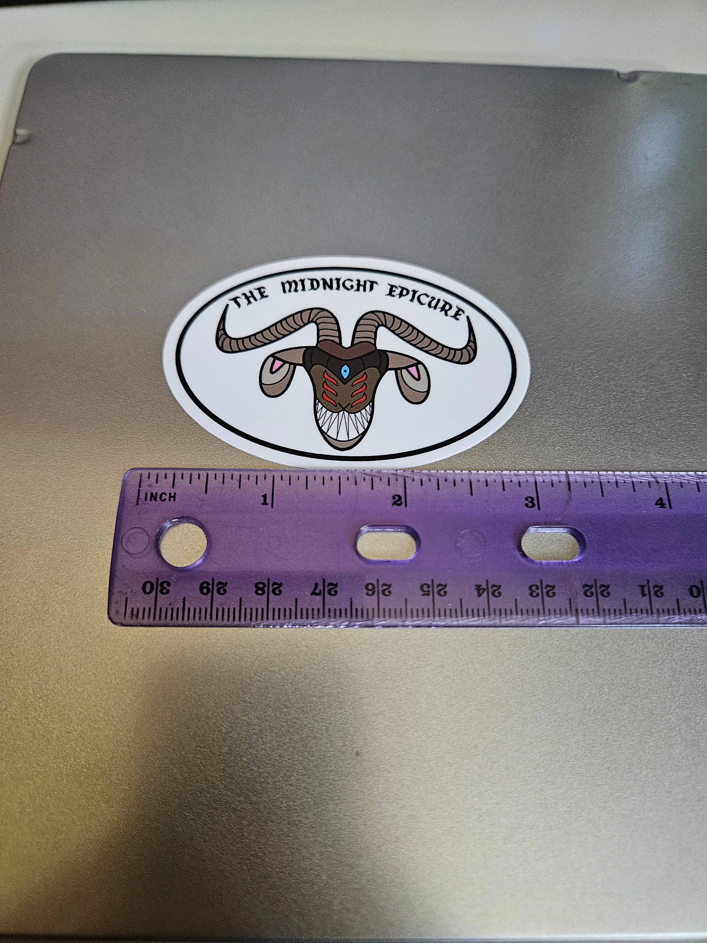 The Midnight Epicure DCC Patch Sticker - Etsy