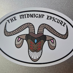 The Midnight Epicure DCC patch sticker