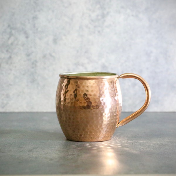 Hammered Solid Copper Mug Moscow Mule Mug