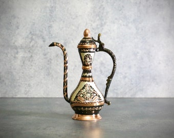 Turkish Traditional Ibrik, Copper Pitcher , Home Design