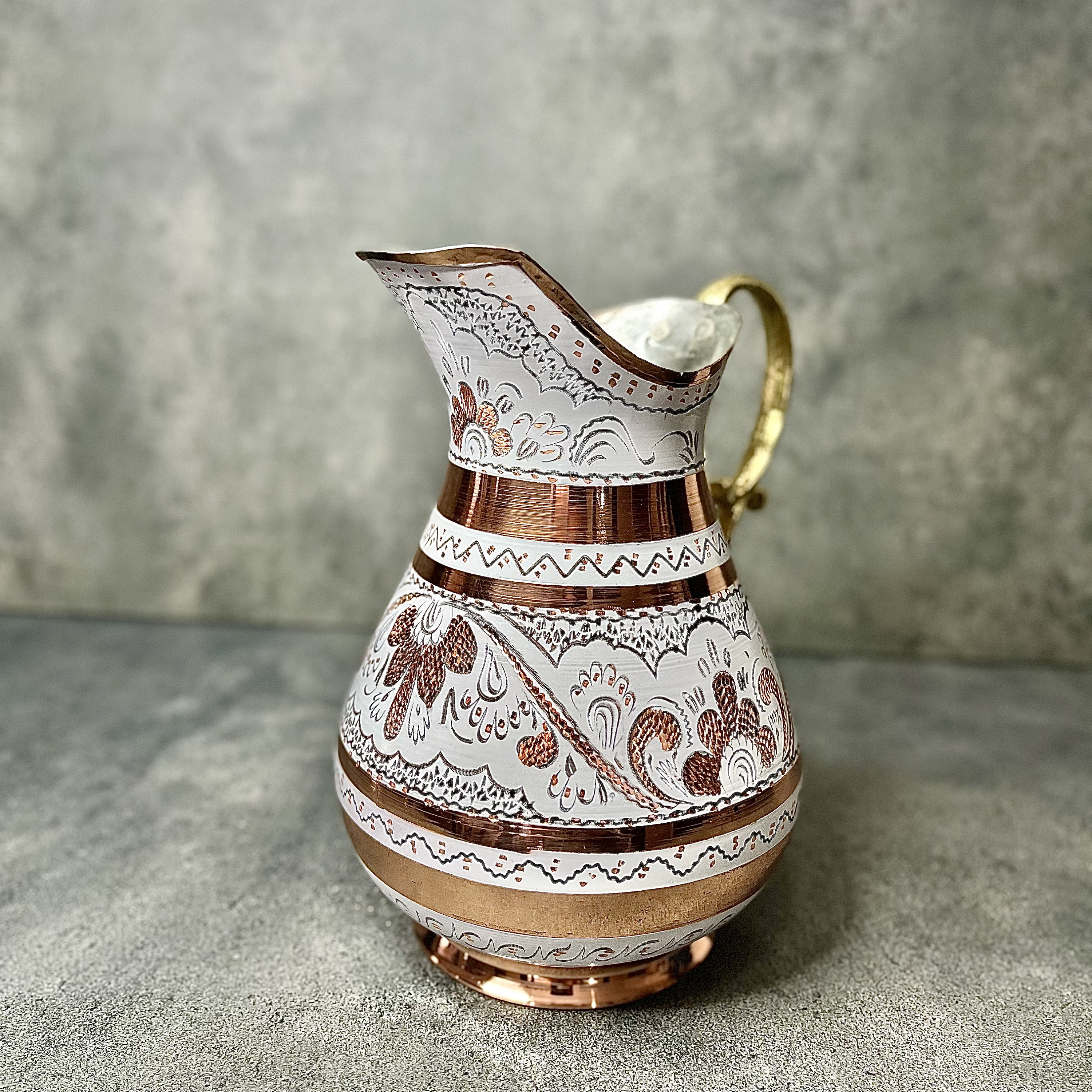 トルコにて購入　水差し　ポット トルコにて購入 水差し ポット トルコ ガラス製 水差し Amazon.co.jp