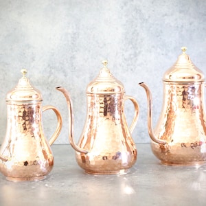 Hammered Oil Bottle, Handmade Oil Dispenser, Copper Oil Cruet
