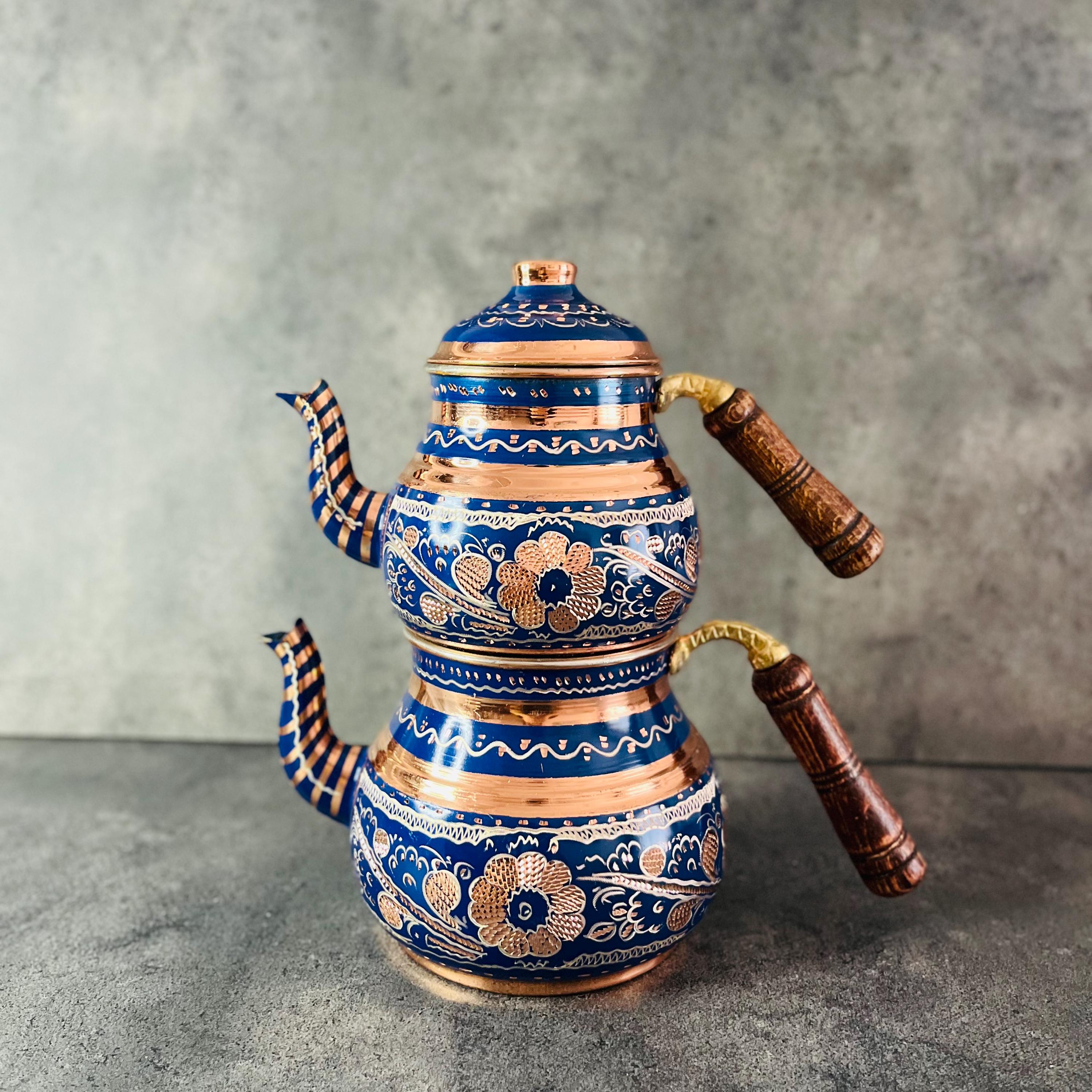 Turkish Double Teapot - Etsy Turkish Double Teapot - Etsy