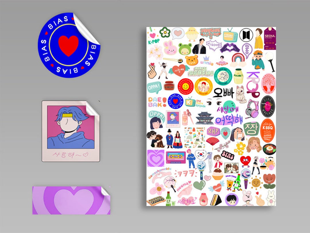 Special Korean Stickers for Commercial Use Digital Stickers Pack
