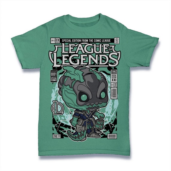 Thresh League Legend Funko Pop Rap T-shirt and - Etsy