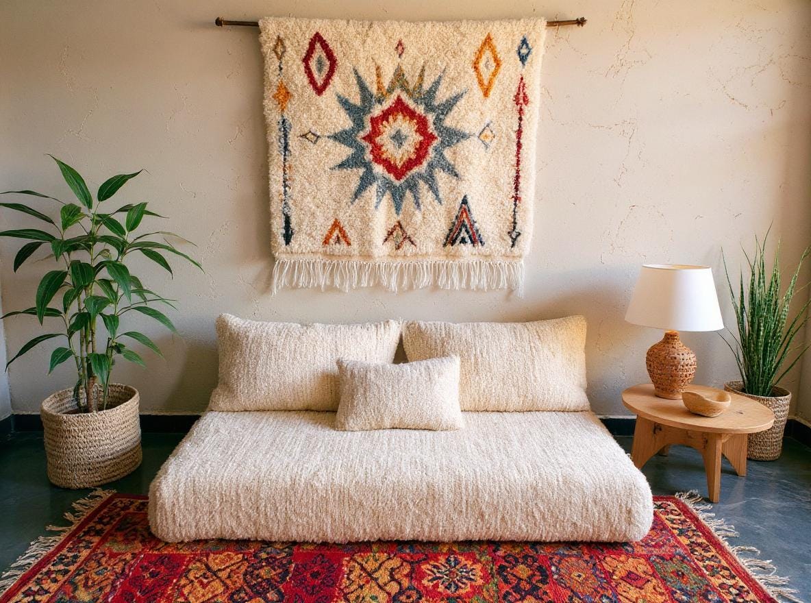 Moroccan floor sofa - Etsy 日本