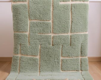 gestreifter marokkanischer Teppich, Boujaad-teppich, teppich, teppich, teppich, teppich, teppich, teppich, teppich, teppich, teppich, marokkanischer teppich